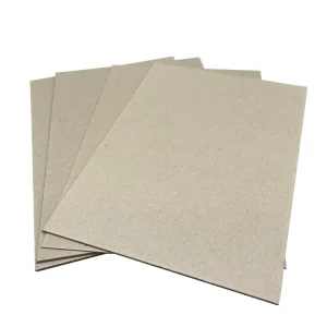 Hard Thick Laminated Double Sided Starch Coated Anti Curl Recyclable High Brightness Inkjet Compatible Baking Paper Grey Paper