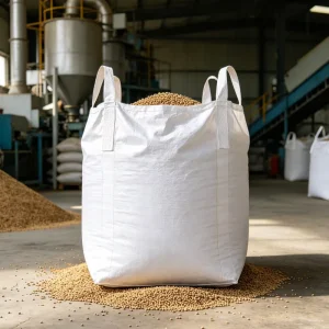 Heavy Duty 1000kg FIBC Bulk Bag Top Open Flat Bottom PP Woven Jumbo Bag for Industrial Chemical