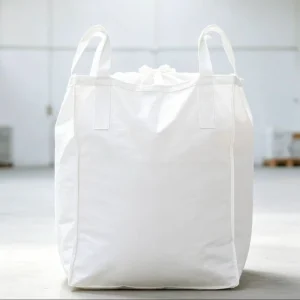 Heavy Duty 1Ton 2Ton FIBC Big Bag 4 Cross Corner Loops PP Woven Bag for Construction Material