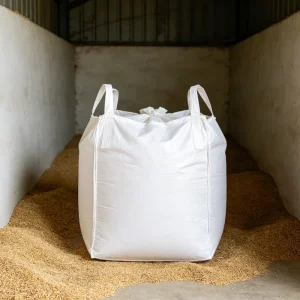 Heavy Duty FIBC Jumbo Bag Top Fill Bottom Flat Bulk Bag for Construction Waste & Scrap Materials