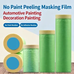 High Adhesion Thickened Spray Paint Plastic Protective Film Car Special Static Cling Non Paint Loss Adhesive Sticker for Masking