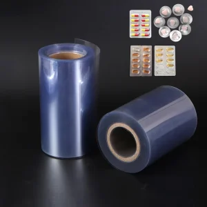 High Barrier Plastic Film Medical Grade Transparent Rigid PVC Sheet Roll for Pharma Blister Packaging