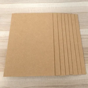 High Bursting Strength Moisture Resistant Brown Paperboard Heavy Duty Uncoated Custom Thick Flat Kraft Paperboard