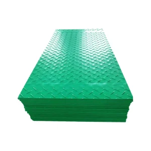 High Density Polyethylene Construction Road Mats Portable Ground Mats for Excavator and Agricultural Machinery