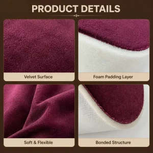 High Density Sponge Bonded Suede Fabric 1.5m Width for Thermal Insulation Car Headliner and Shoe Crafting