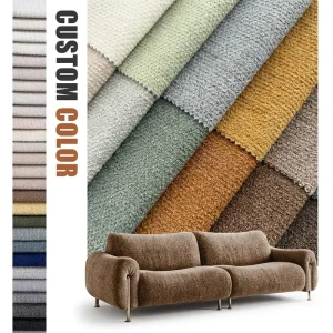 High Density Washable Sofa Fabric Durable Woven Breathable Upholstery Fabric Anti scratch for Sofa