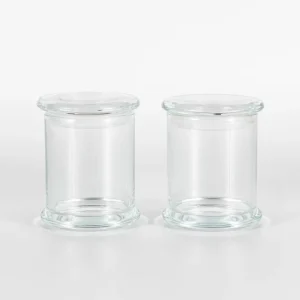High Quality 10oz Luxury Clear Glass Candle Jars with Lid Professional Manufacturer’s Custom Empty Scent Holders