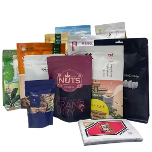 High Quality Custom Digital Printing Aluminium Foil Stand up Pouch Bag Low MOQ Zipper Lock Food Packaging Plastic Bags