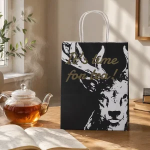 High Quality Custom Paper Shopping Bag Recycle Exquisite Gift Paper Bag With Your Own Logo