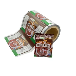 High Quality Customizable Security Composite Membrane Plastic Bags Durable Roll Film Food Packaging for Pet Chewing Gum Milk
