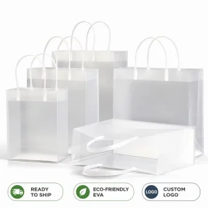 High Quality Customized Printed Eco friendly Promotional PP Luxury Plastic Reusable Shopping Bag for Supermarket Exhibition