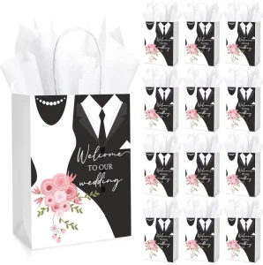 High Quality Durable Biodegradable Eco Friendly Customizable Kraft Paper Bags for Retail Business Gift Event Packaging Sturdy