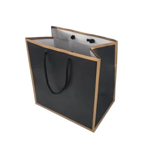 High Quality Eco Friendly Durable Kraft Greaseproof Custom Shopping Gift Paper Bag with Handle