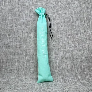 High Quality Velvet Drawstring Pen Pouch Case Pencil Bag with Custom Logo Recyclable Drawstring Dust Bag
