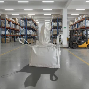 High Safety Port FIBC Bag with Reinforced Cross Corner Loops