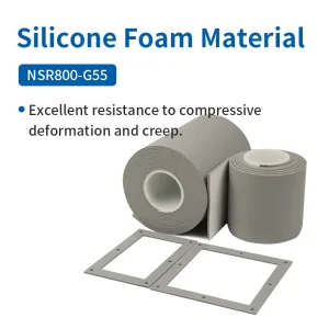 High Temperature Eco friendly Liquid Silicone Foam Closed Cell Sponge Rubber Sheet Sealing Insulation Shock Absorbing Cushioned