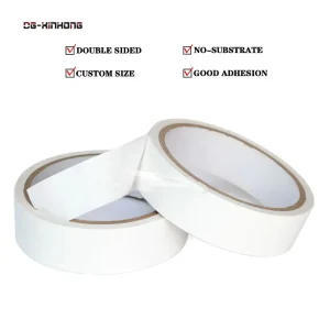 High Temperature Heat Resistant Flame Retardant Paper Tissue or PET Polyester Film Base Double Sided Fireproof Adhesive Tape