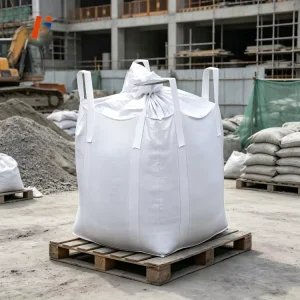 High Temperature Resistance Liner 100 Micron Big Bag 1500 kg Packing 1 Ton 1 m3 PP Bag in FIBC Bitumen Bolsa Big Bag