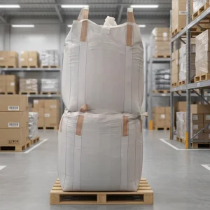 High Tensile 1000kg 1500kg PP Ton Bag Repeatable FIBC Jumbo Bag 1 Ton for Cement Sand Packaging