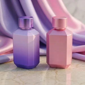 High end Luxury Frosted Custom with Spray 100ml Glass Perfume Bottles Empty