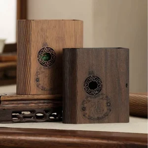 High quality Wooden Box for Tea Packaging Customizable Patterns and Logos Available