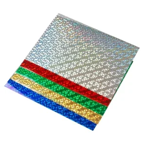 Hologram Metallized Gift Paperboard Cardboard Arona Paper