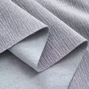 Home 100% Polyester High Quality Linen Fabric Plain Dyed for Sofa