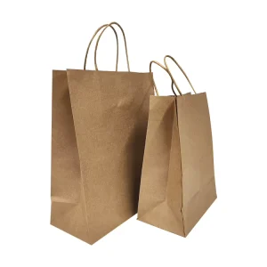 Hot Selling Biodegradable Kraft Paper Bags for Business Kraft Paper Handbag Packaging