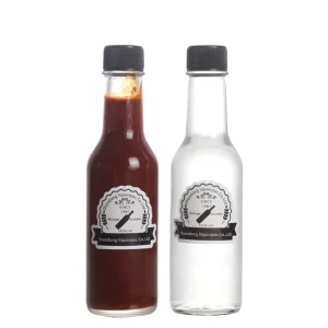 In Stock Airtight Kitchen Ketchup and Chili Sauce in Individual Glass Bottles (90ml & 150ml). Plastic Caps Are Also Available