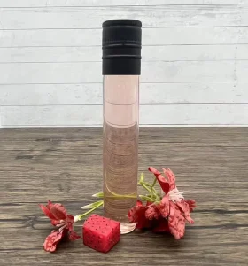 In Stock Empty Borosilicate 29mm Flat Bottomed Clear 50ml 100ml Tube Shaped with Aluminum ROPP Lid for Juice Fruit Wine Beverage