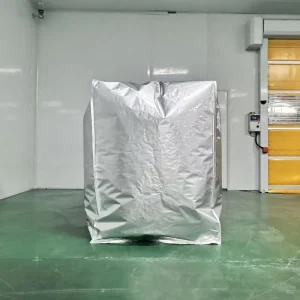 Industrial Grade 1 Ton Aluminum Foil FIBC Liner Bag for Plastic Resins