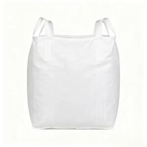 Industrial Grade FIBC Bulk Bag with Large Opening and Flat Bottom Heavy Duty Jumbo Bag Breathable PP Material