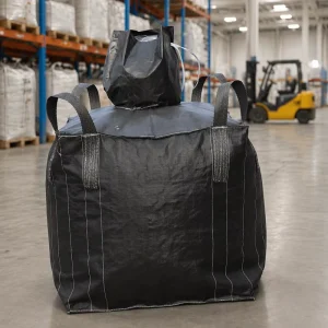 Industrial Port Handling FIBC Bulk Bag with Double Layer Sling Protection