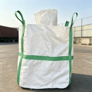 Industrial Port Transport FIBC Bulk Bag with Reinforced Cross Corner Lift Loops