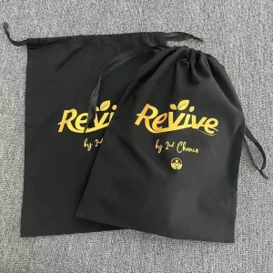 Industrial Use Hair Dust Bag with Silk Screen Printing Customizable Fashion Accessory