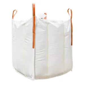Internally Reinforced Breathable PP FIBC Jumbo Bag Flat Bottom Baffle 1000kg 1 Ton for Fine Powder and Grains