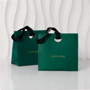 Jewelry Paper Bag Gift Packing Bag Jewelry Shopping Bag Personalized Printed Logo Jewelry Gift Shopping Bag