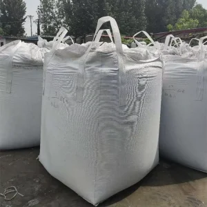 Jiuru Heavy Duty PP FIBC Bags 1000kg Capacity for Construction Waste & Garbage Bulk Skip Jumbo Big Bags