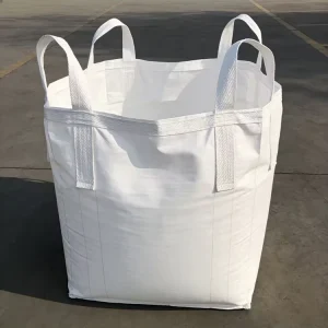 Jumbo 1000kg Breathable PP Ton Bag High Temperature Resistance FIBC Bags for Asphalt Sand Packaging Firewood Cross Corner