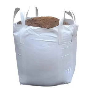 Jumbo FIBC Ton Bags Durable PP Material Flat Bottom 1000kg Capacity Mining Cement Powder Construction Cargo