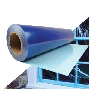 LDPE Self Adhesive Plastic Protection Film for Building Window Glass
