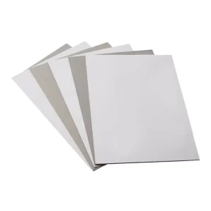 Laminated Duplex Grey Paper Board for Offset Printing Single Coated Side with Grey Back