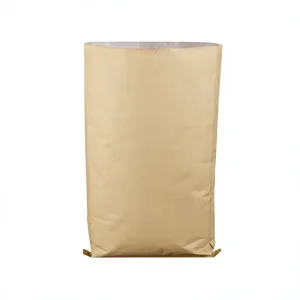 Laminated Kraft Paper Plastic Composite Woven Bags Thickened Moisture proof 25 kg Capacity Agricultural Use Bags