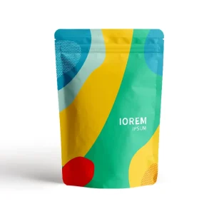 Laminated Material Stand up Food Plastic Bag with Own Logo Printing Stand up Zipper Pouch