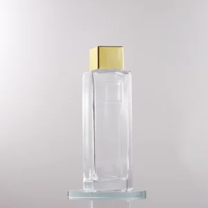 Large Capacity 200ml Cosmetic Glass Bottles for Serum and Lotion Refillable Skin Care Containers