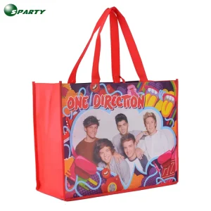 Large Capacity Shopping Bag for Grocery and Travel Stylish Printed Shopping Bag for Women and Men