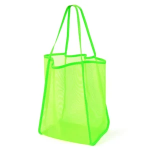 Large Capacity Transparent Mesh Tote Bag for Beach Shopping Shoulder Bag