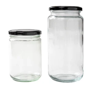 Large Eco Friendly Glass Storage Container With Lid