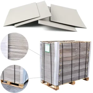 Large Sheets of Paperboard Cardboard Sheets 3mm Gray Board