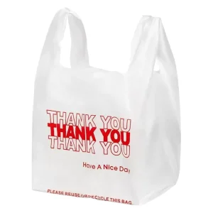 Large Sized Plastic T Shirt Bags for Retail Stores